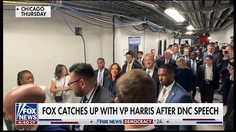 Peter Doocy presses Kamala on Fox News interview: 'Working towards it'