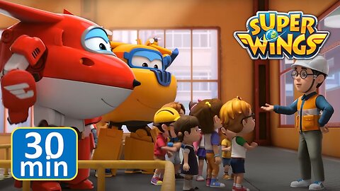 SUPERWINGS7 - Toy Factory Trouble and more _ Superwings Superpet Adventures _ S7 Compilation EP13~15