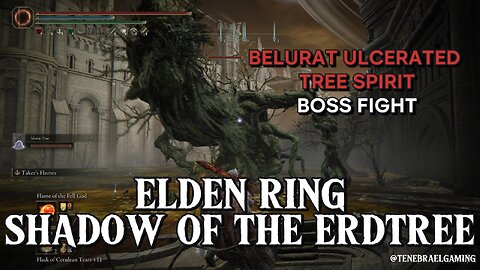 BELURAT ULCERATED SPIRIT #eldenring #shadowoftheerdtree #BOSSFIGHT