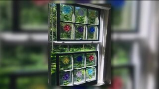 Wildflower Window Art