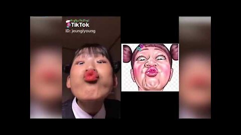 Cute Funny Face Show | Tik Tok 😁😁😁😁😁