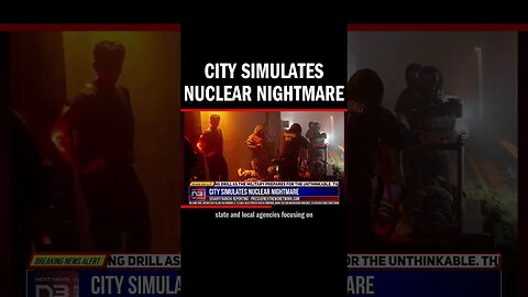 City Simulates Nuclear Nightmare