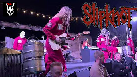 SLIPKNOT - FIRST SHOW WITH NEW DRUMMER ＂ELOY CASAGRANDE＂ IN ＂PAPPY AND HARRIET'S＂ 2024