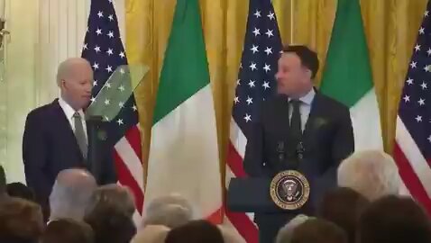 BREAKING: Ireland Prime Minister tells Joe Biden his country stands with Palestine. "We see our hi