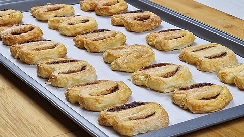 This is the easiest recipe I have ever made with puff pastry!