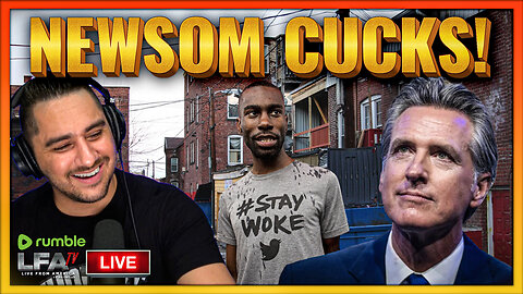 NEWSOM CUCKS OUT TO WOKE BLACKS! | BASED AMERICA 9.27.24 7pm EST