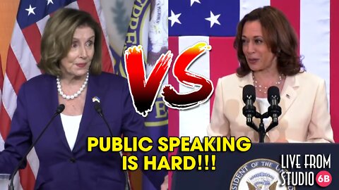 Nancy Pelosi or Kamala Harris - Who's the Better Public Speaker?