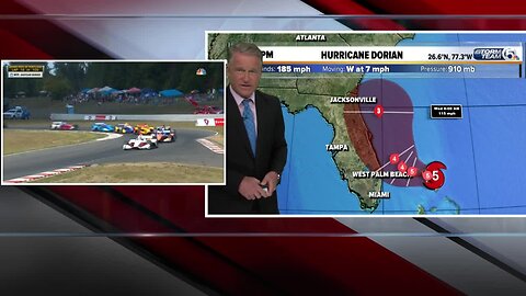 4pm Hurricane Dorian update - 9/1/19