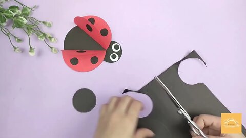 Ladybug From Paper In Just 8 Minutes | DIY Az Craft