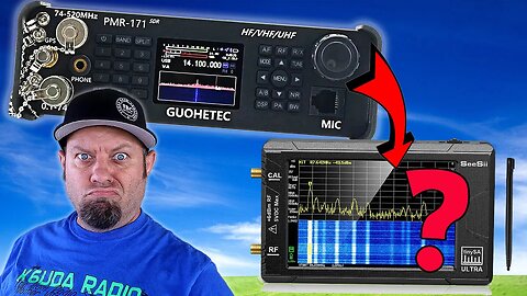 Analyzing the Guohetec PMR-171 with the TinySA