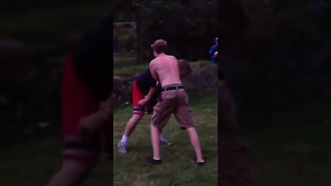 Scrawny Kid Gets DESTROYED by a Wrestler #shorts #wrestling