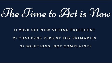 Seth Keshel | "2020 Set A New Precedent For Our Elections."