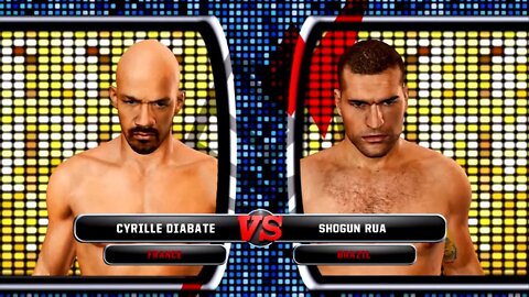 UFC Undisputed 3 Gameplay Shogun Rua vs Cyrille Diabate (Pride)