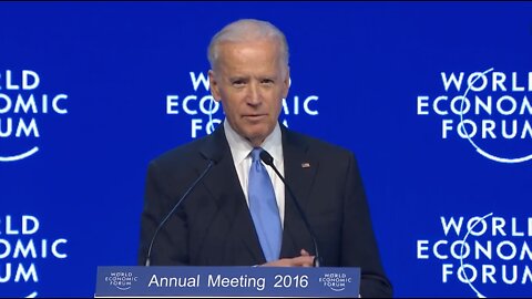 Klaus Schwab | Biden Delivers Keynote On "Mastering the Fourth Industrial Revolution"