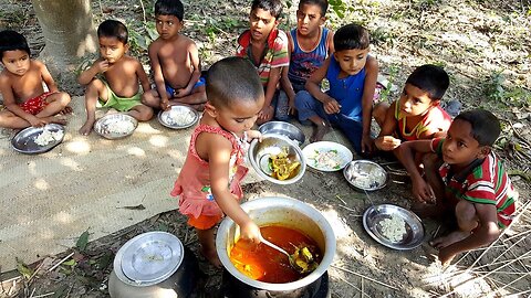 Tasty Hilsa/Elish Fish Curry Cooking By 3 Years Kid - Cute Baby Sneyha's Cooking Show