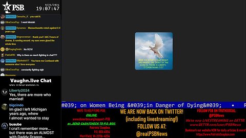 2024-09-21 19:00 EDT - On a Wing and a Prayer: with Deb65