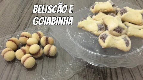 Curso de Biscoitos Aula 03 - Beliscão e Goiabinha, os Biscoitinhos Clássicos da Vovó- 4 ingredientes