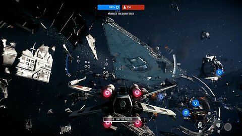 Star Wars Battlefront 2: Starfighter Assault Gameplay (No Commentary)