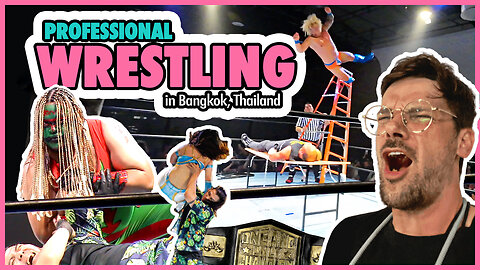 This WRESTLING Event is a Hidden Gem in Bangkok! 🤼‍♂️ 💎