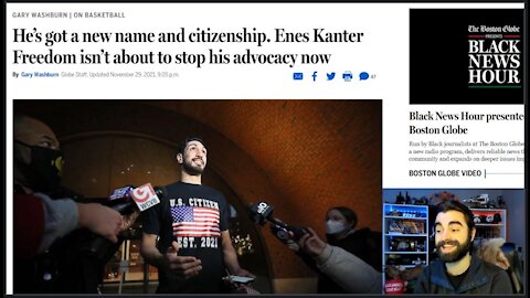 'MR. FREEDOM' Enes Kanter, NBA Superstar, Picks Patriotic Surname After Passing Citizenship Test