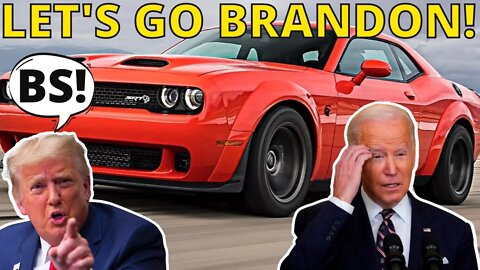 Dodge CANCELS The Challenger & Charger! Chrysler SELLS US OUT for BIDEN's Electric Vehicle AGENDA!