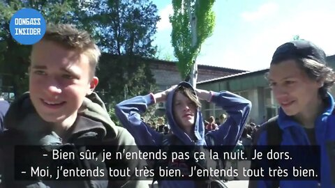 Marioupol - Réouverture de l'école n°34 - 16 mai 2022