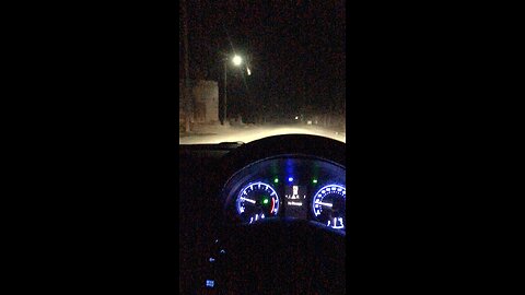 Late night Driving