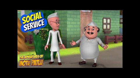 Motu Patlu in English | Kids Animation | Cartoon for Kids | Social Service