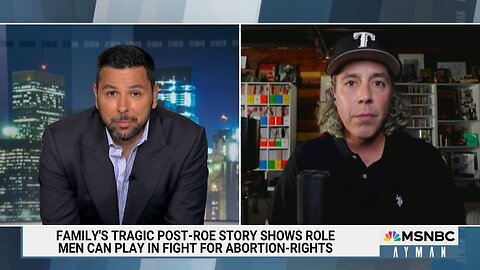 MSNBC Interview With Man Who Claims Texas Abortion Law Almost Killed His Wife Seems SUS