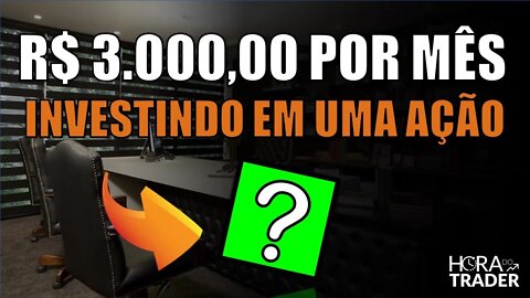 🔵 BOLSA DE VALORES: GANHE R$3.000,00 POR MÊS DE RENDA PASSIVA INVESTINDO NESTA ÚNICA AÇÃO | ALUPAR