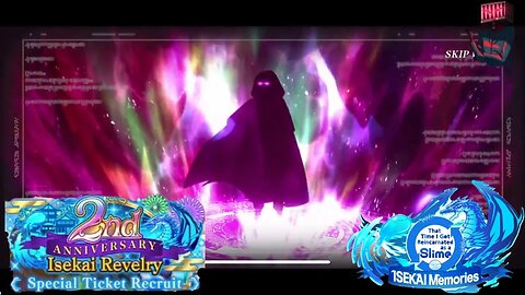 SLIME ISEKAI Memories: 2nd Anniversary Isekai Revelry Ticket Banner Summons P2