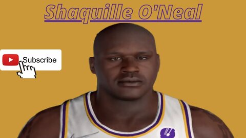 Best Build Shaquille O'Neal Nba 2k22