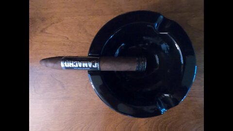 Trying Camacho Triple Maduro cigar on a very light breakfast stomach.