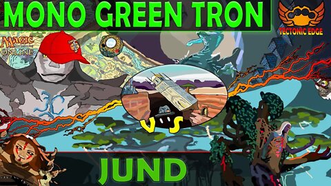 Mono Green Tron VS Jund｜Beating Boseiju!!!｜Magic The Gathering Online Modern League Match