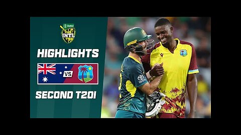 Australia v West Indies 2023-24 _ Second T20I