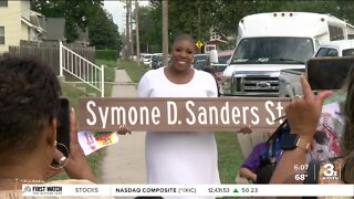 Street renamed in honor of Symone Sanders