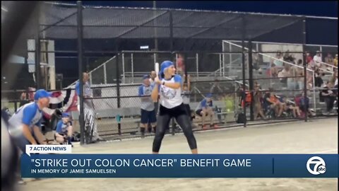 'Strike Out Colon Cancer' benefit game honors the late Jamie Samuelsen