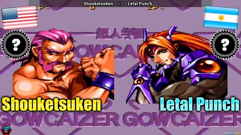 Voltage Fighter: Gowcaizer (Shouketsuken Vs. Letal Punch) [U.S.A. Vs. Argentina]