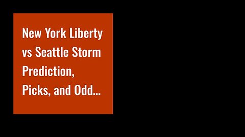 New York Liberty vs Seattle Storm Prediction, Picks, and Odds: Loyd Carves Up NYL Defense