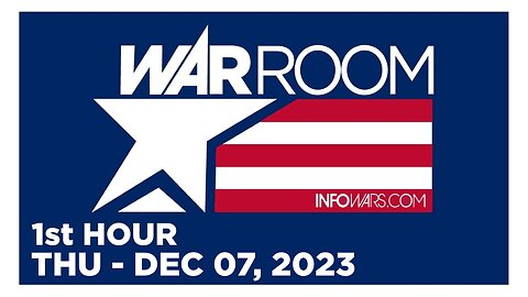 WAR ROOM [1 of 3] Thursday 12/7/23 • ALEX JONES' NWO WARS GAME CREATOR ANDREW MEYER • Infowars