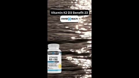 Vitamin k2 d3 benefit