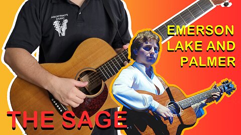 Como tocar THE SAGE (Emerson, Lake & Palmer) - Aula Completa + PDF