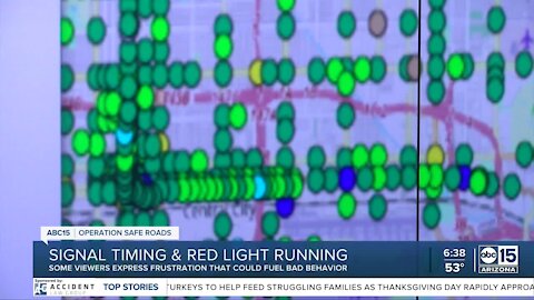 Traffic signal timing fueling frustration among drivers