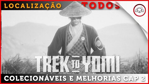 Trek to Yomi , A localização de todos colecionáveis no Cap 2 | Super-dica