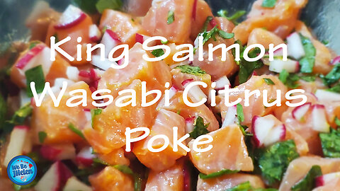 Poke Recipe | Salmon Poke with Wasabi Citrus