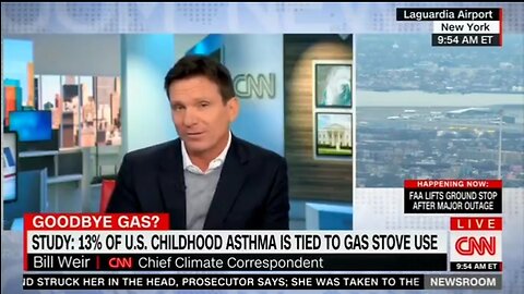 CNN Climate Correspondent Compares A Gas Stove To A Car Idling Indoors