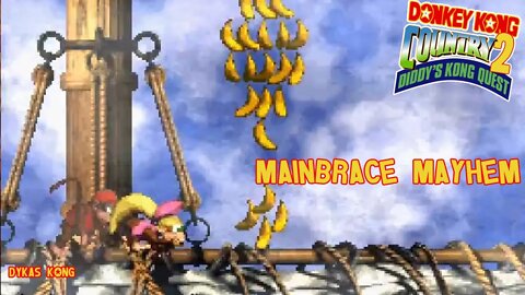 Mainbrace Mayhem, Warp Zone All Bonus and DK Coins | Donkey Kong Country 2