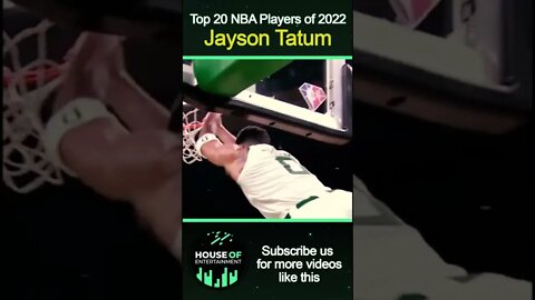 Jayson Tatum's exceptional talent makes him a top NBA Player in 2022 | Top NBA Players #Shorts