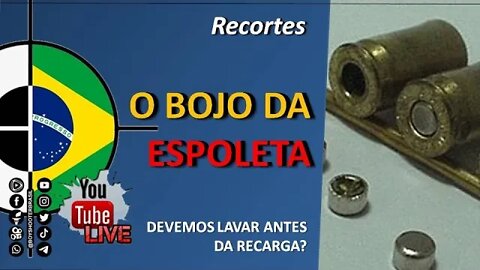 ✂️RECORTES: Devemos limpar o bolso da espoleta antes da recarga?