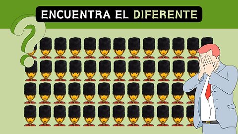 ¡ENCUENTRA el EMOJI DIFERENTE!🔝​ *NIVEL IMPOSIBLE*🔥